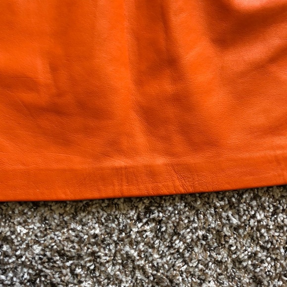 *[Tannery West]* leather skirt - Picture 3 of 8